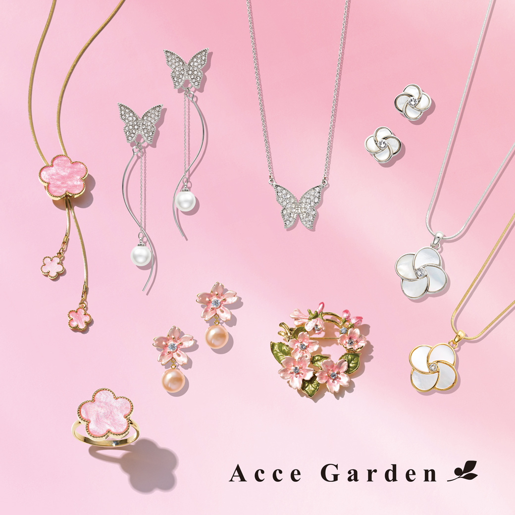 3/8(金)より、Acce Garden Spring Collectionが発売開始！