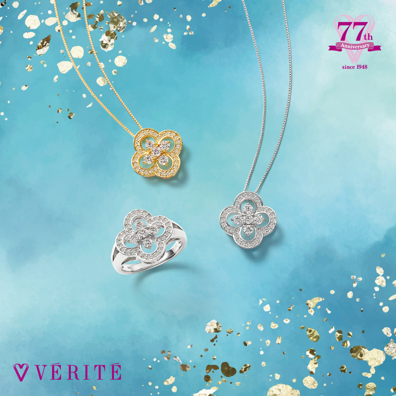NEW│ハートアンドキューピッドのダイヤモンド。VERITE-ベリテ 