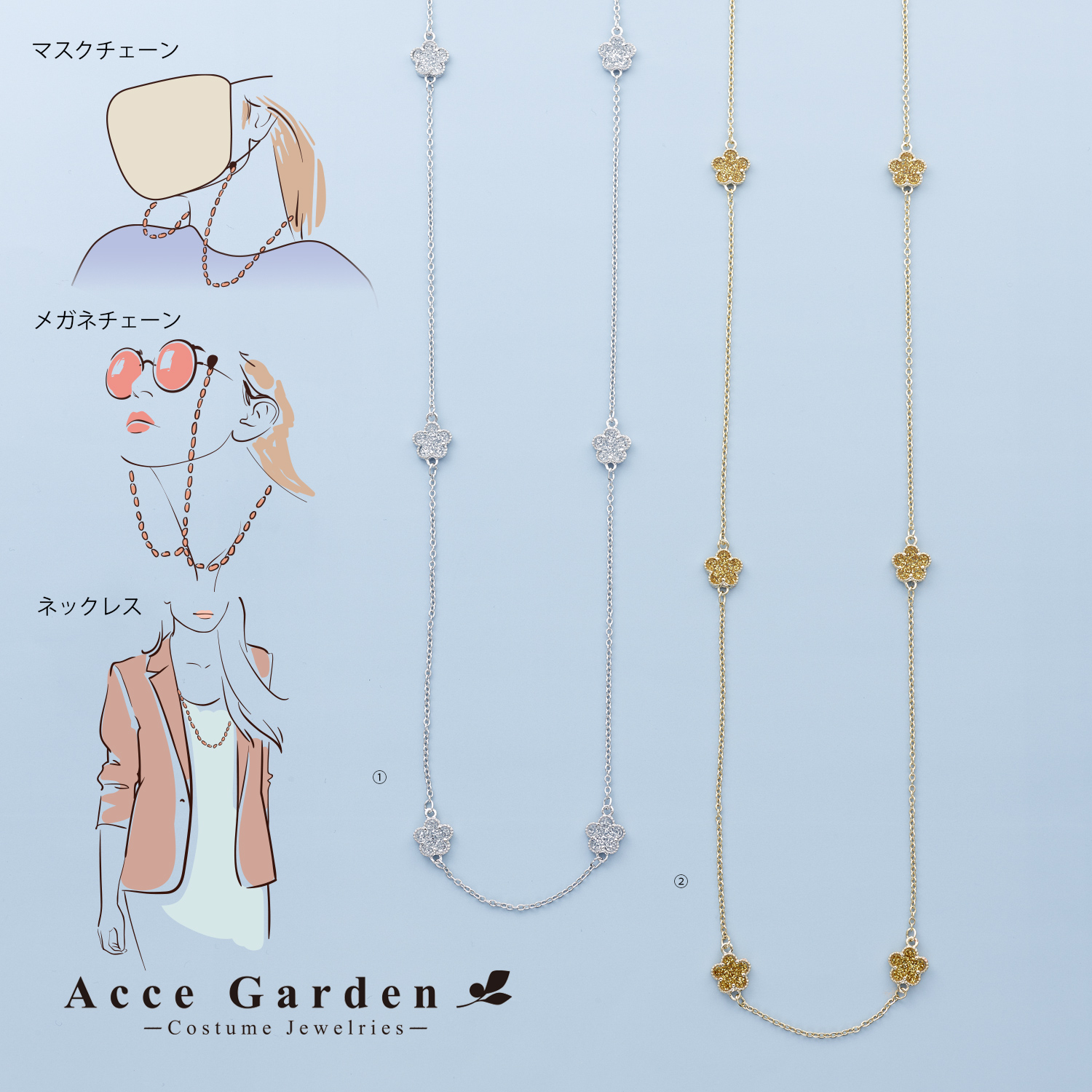 4/27(水)より、アウトレット各店でAcce Gardenから新作が発売開始！