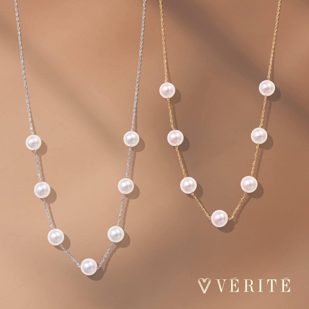 ⭐️新品未使用⭐️ VERITE アコヤパール　ピアス k10YG 真珠 K10YGアコヤパール・アメジスト ピアス | VERITEOnline-Shop