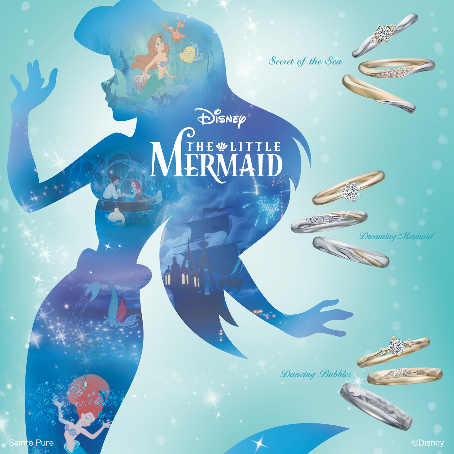 Disney bridal（リトルマーメイド）