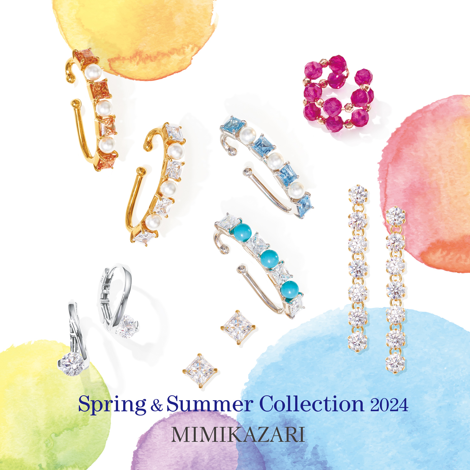 2024年5月15日よりMIMIKAZARI 2024 Spring&Summer Collectionより新作が登場！さらに5月22日(水)～5月28日(火)には阪急うめだ本店 SPECIAL 7DAYSも開催いたします！