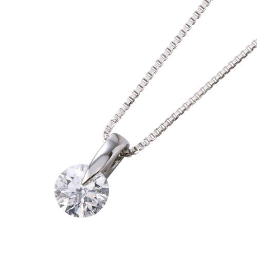 VERITE プラチナ ダイヤモンドネックレス 0.3ct