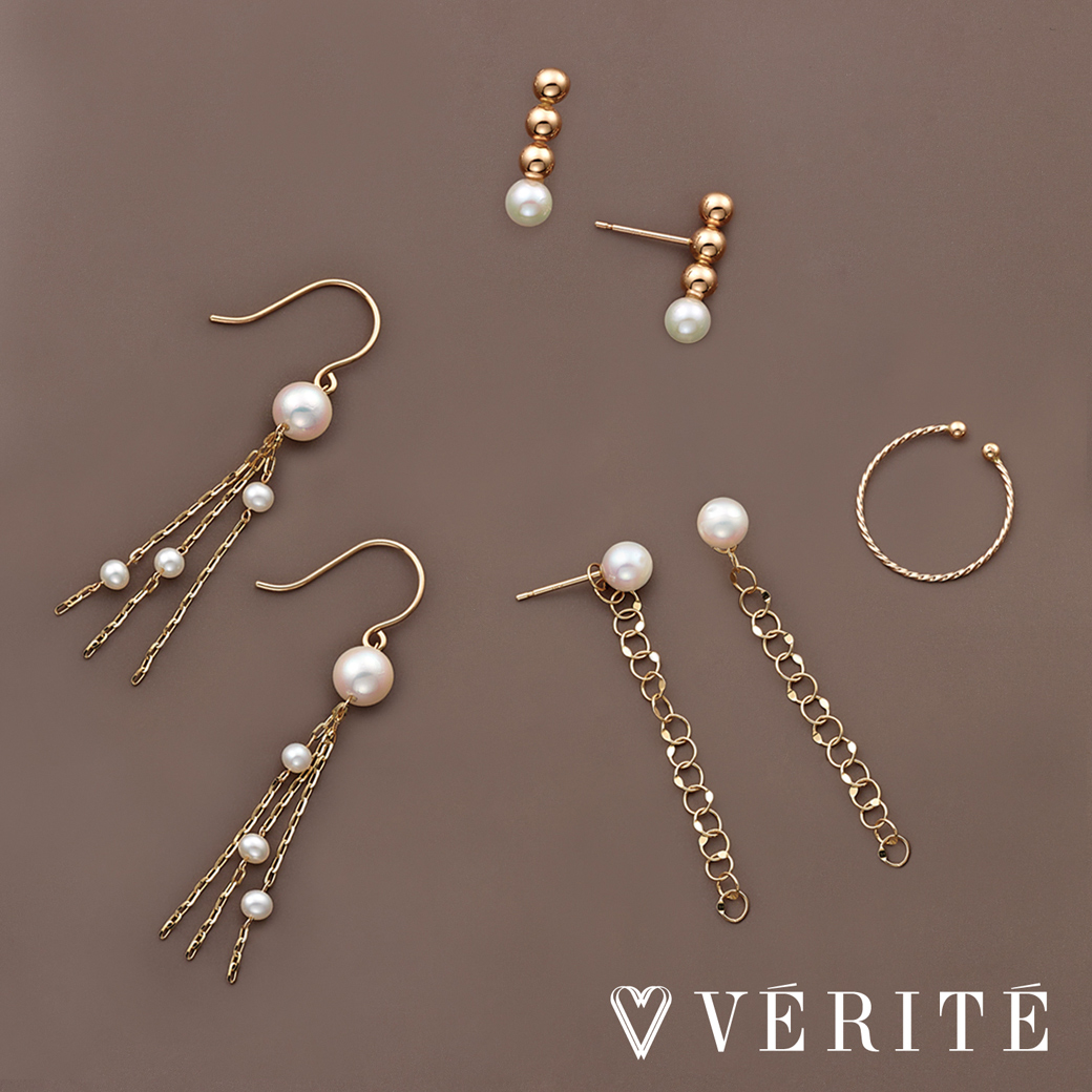 【月末セール】ベリテ　プラチナ　アコヤパールピアス　8mm プラチナアコヤ真珠ピアス（8.5mm）(RPE850)|TSUTSUMI