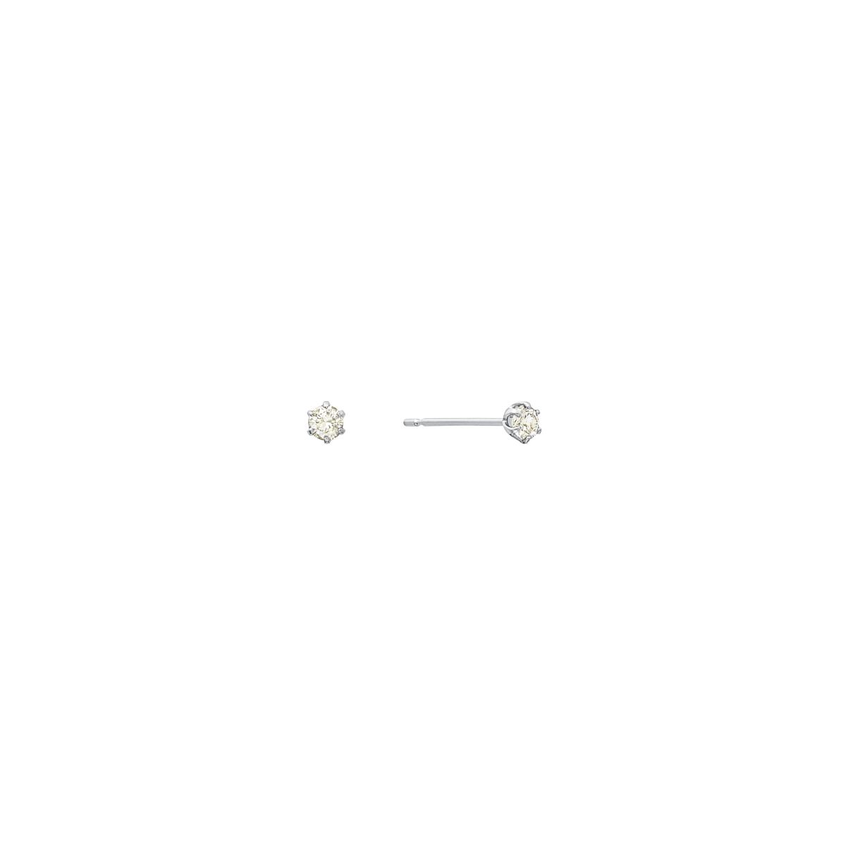 PT950 ダイヤモンド ピアス