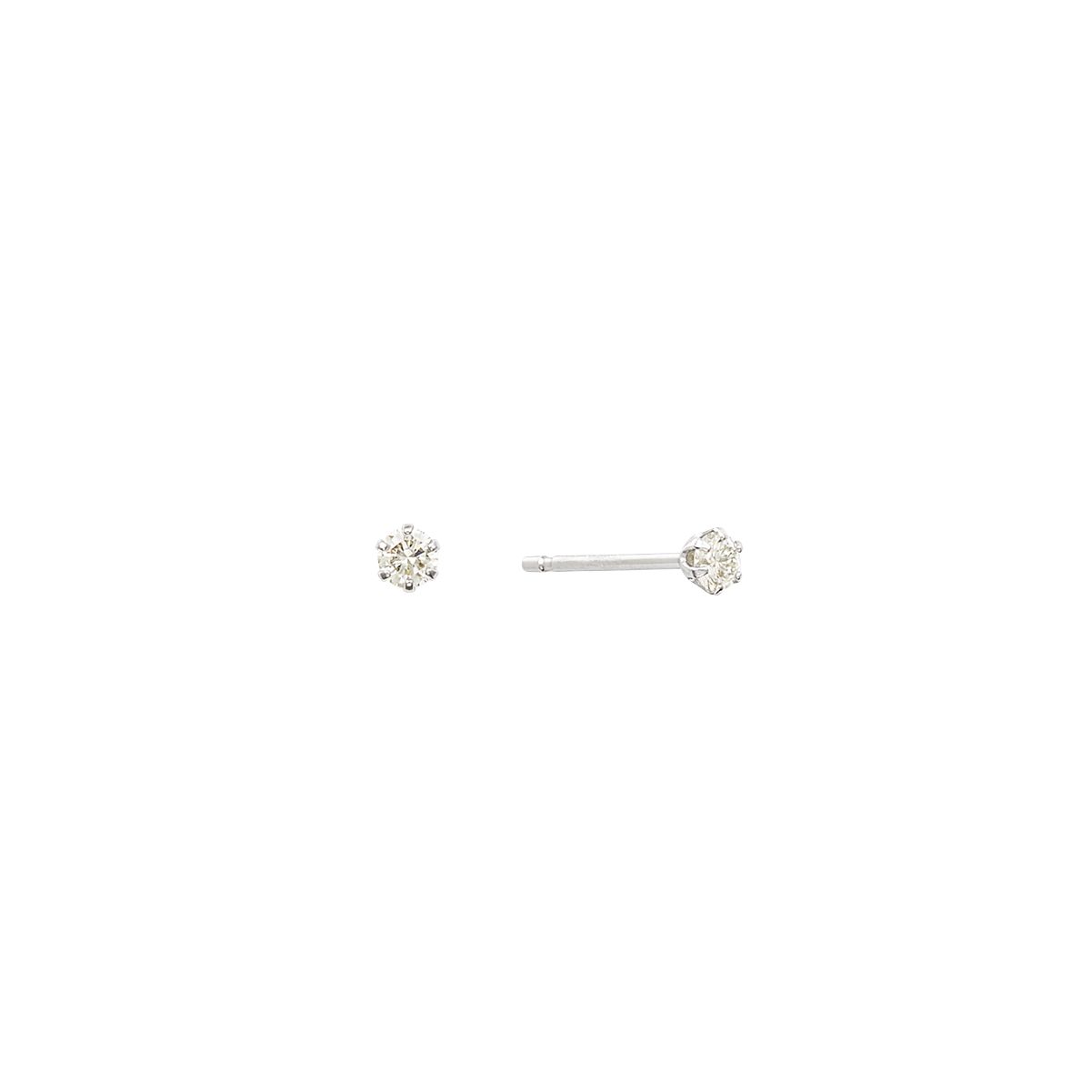 PT950 ダイヤモンド ピアス