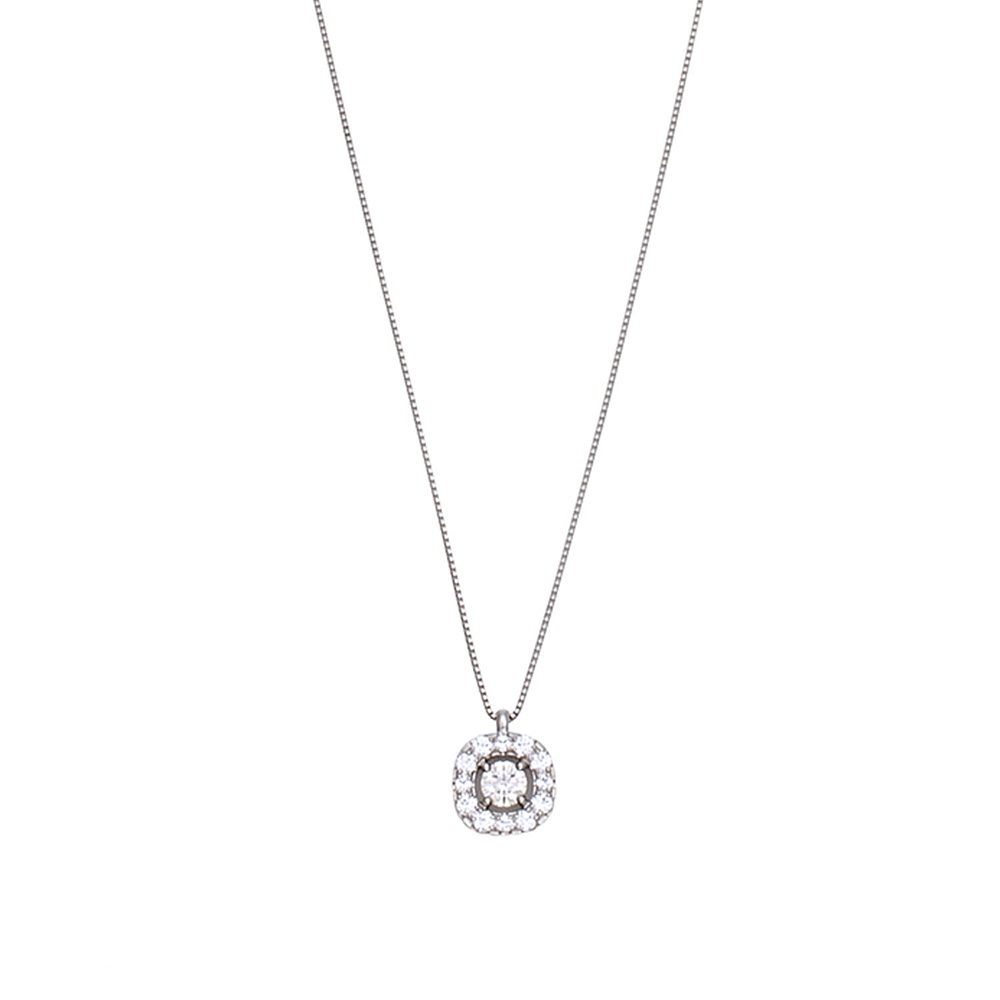 QIREINI PT H&C ダイヤモンドネックレス