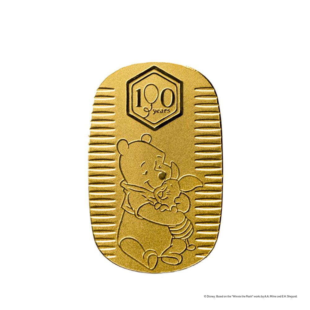 K24 純金 小判 10g くまのプーさん 100周年 ディズニー